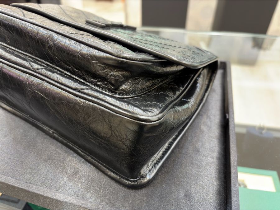 YSL NIKI復古皮革BABY手袋-6
