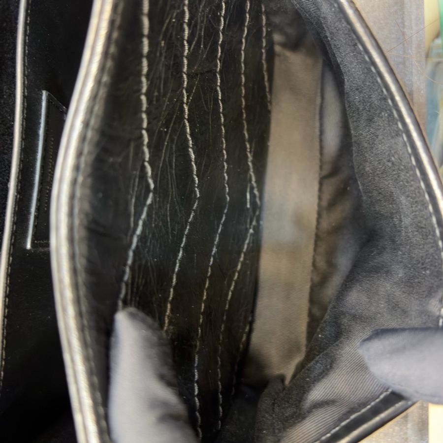 YSL NIKI復古皮革BABY手袋-9
