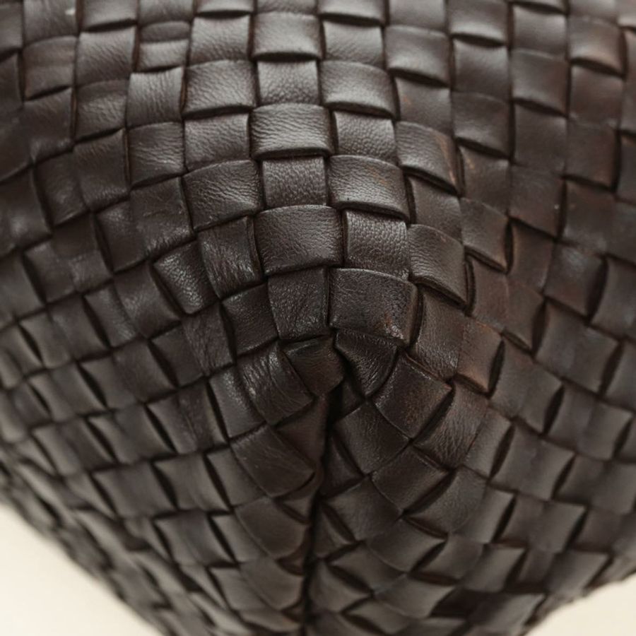 【日本直送】BOTTEGA VENETA INTRECCIATO Cabas PM 手提包 皮革 棕色 141498 正品 yk20479SAV-14