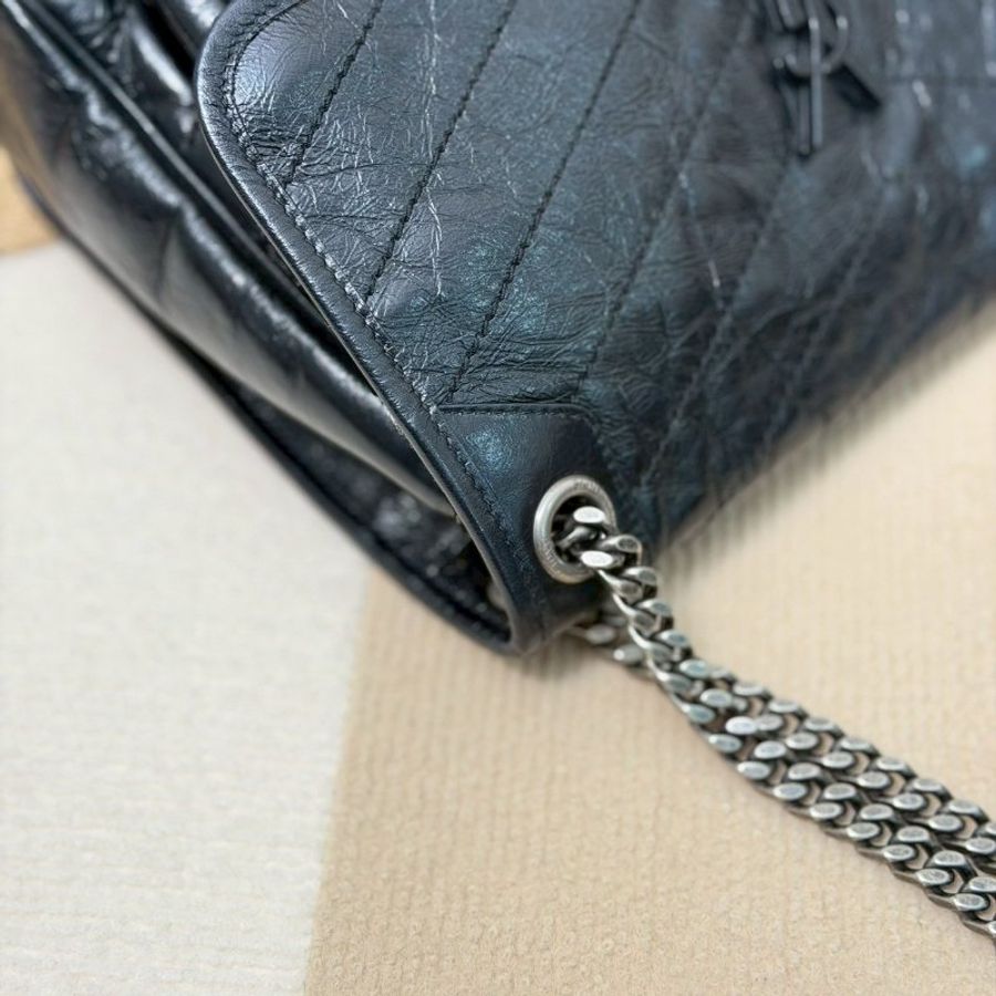 (專櫃十萬多🫪)🏷YSL 聖羅蘭．Niki 中號 新款D扣-8