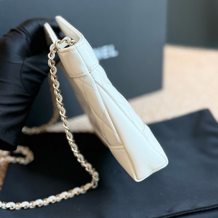 Chanel/香奈兒 25p 31bag nano手提鏈條包芯片款-3