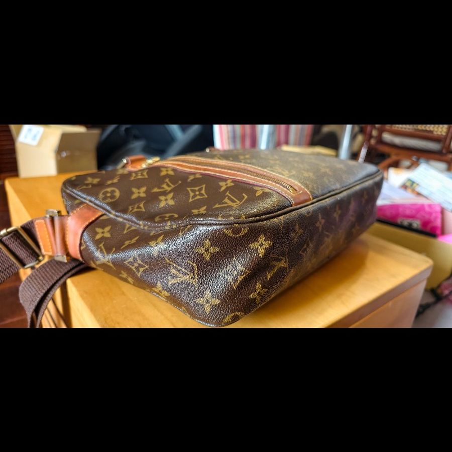 Louis Vuitton LV Monogram 經典老花雙功能商務公事包/電腦包(附原廠背帶/西班牙製)-15