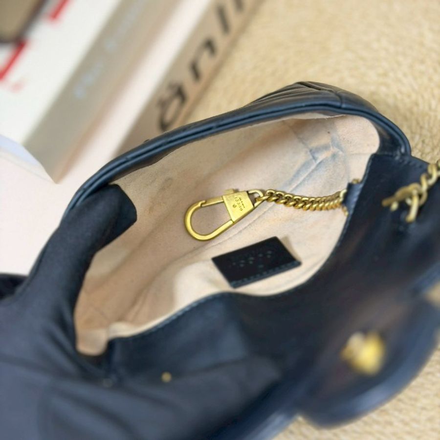 🏷️Gucci 古馳．Marmont Super Mini-16