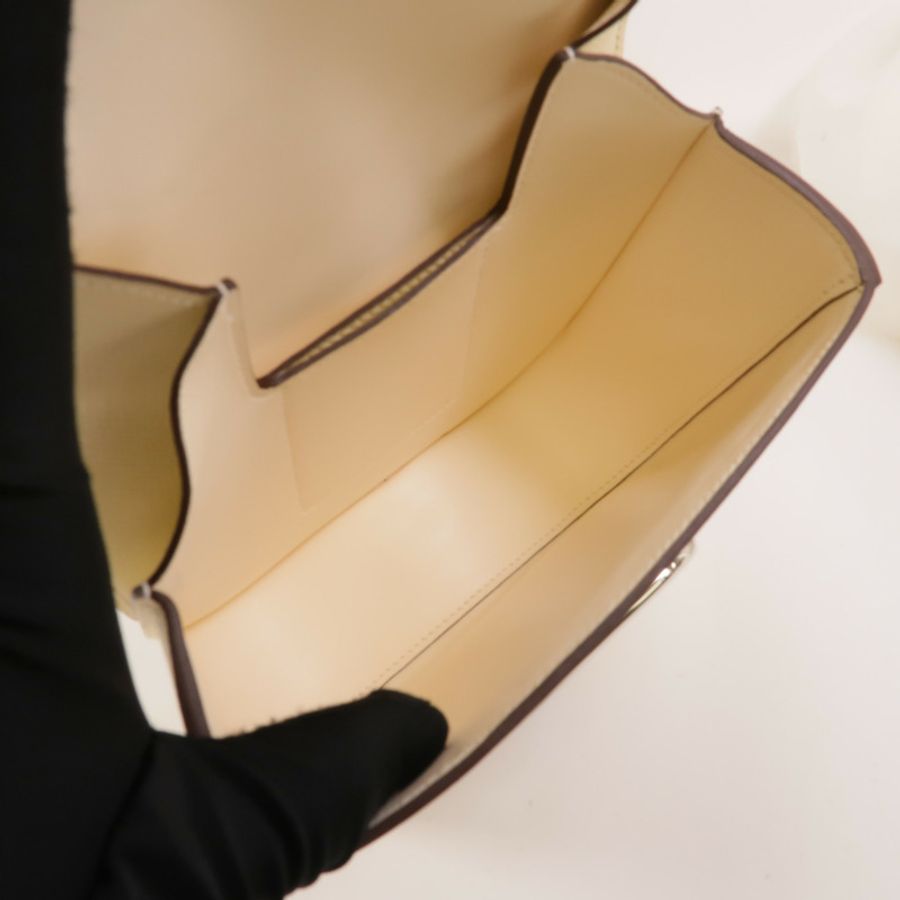 HERMES Epsom皮革Della Cavalleria Mini肩背袋Nata-4