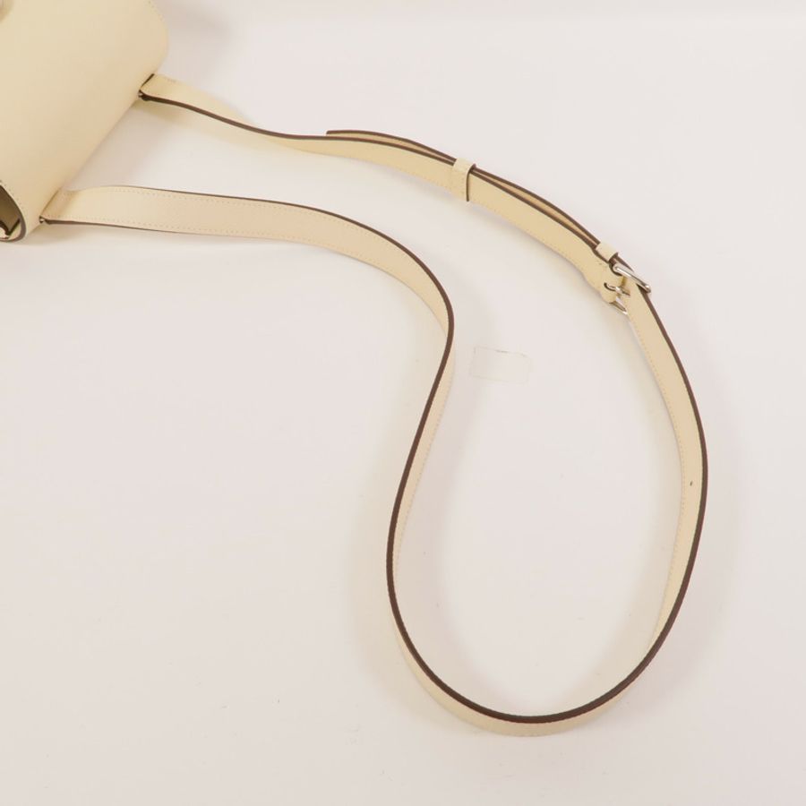 HERMES Epsom皮革Della Cavalleria Mini肩背袋Nata-5