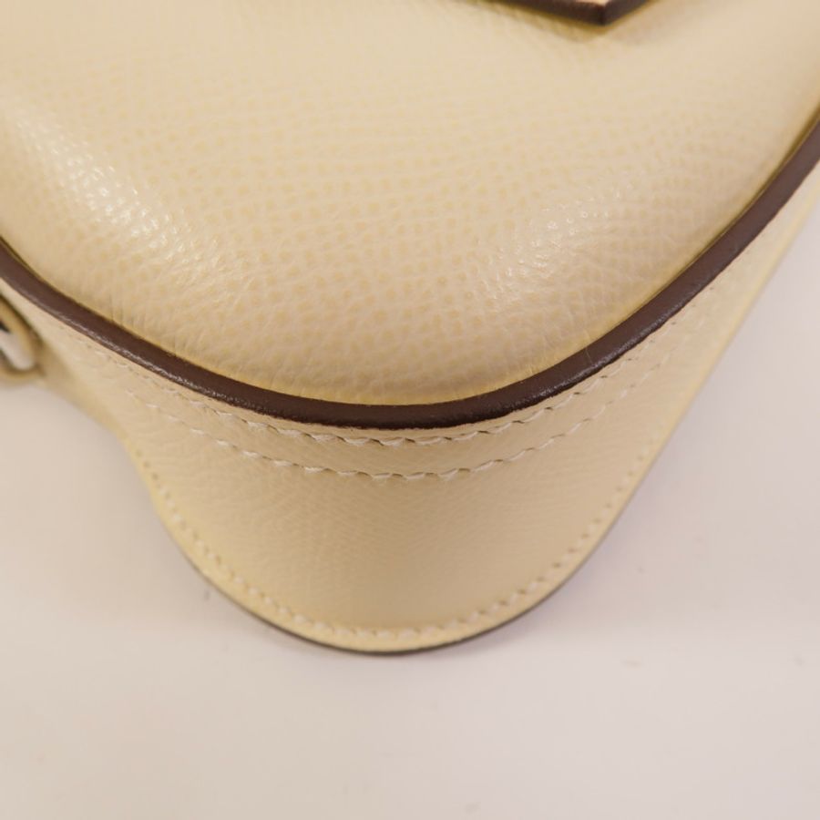 HERMES Epsom皮革Della Cavalleria Mini肩背袋Nata-11