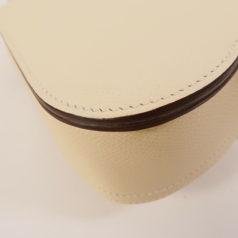HERMES Epsom皮革Della Cavalleria Mini肩背袋Nata-12