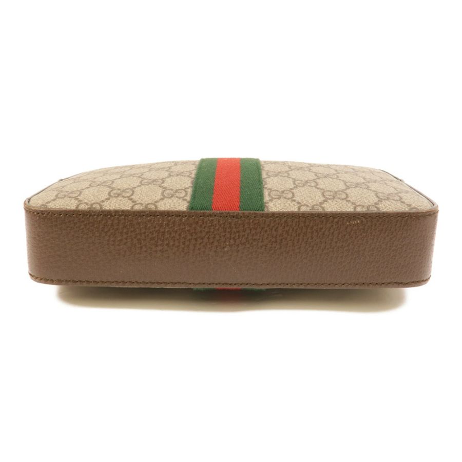 GUCCI 塗層帆布GG Ophidia Shoulder Bag肩背袋-3