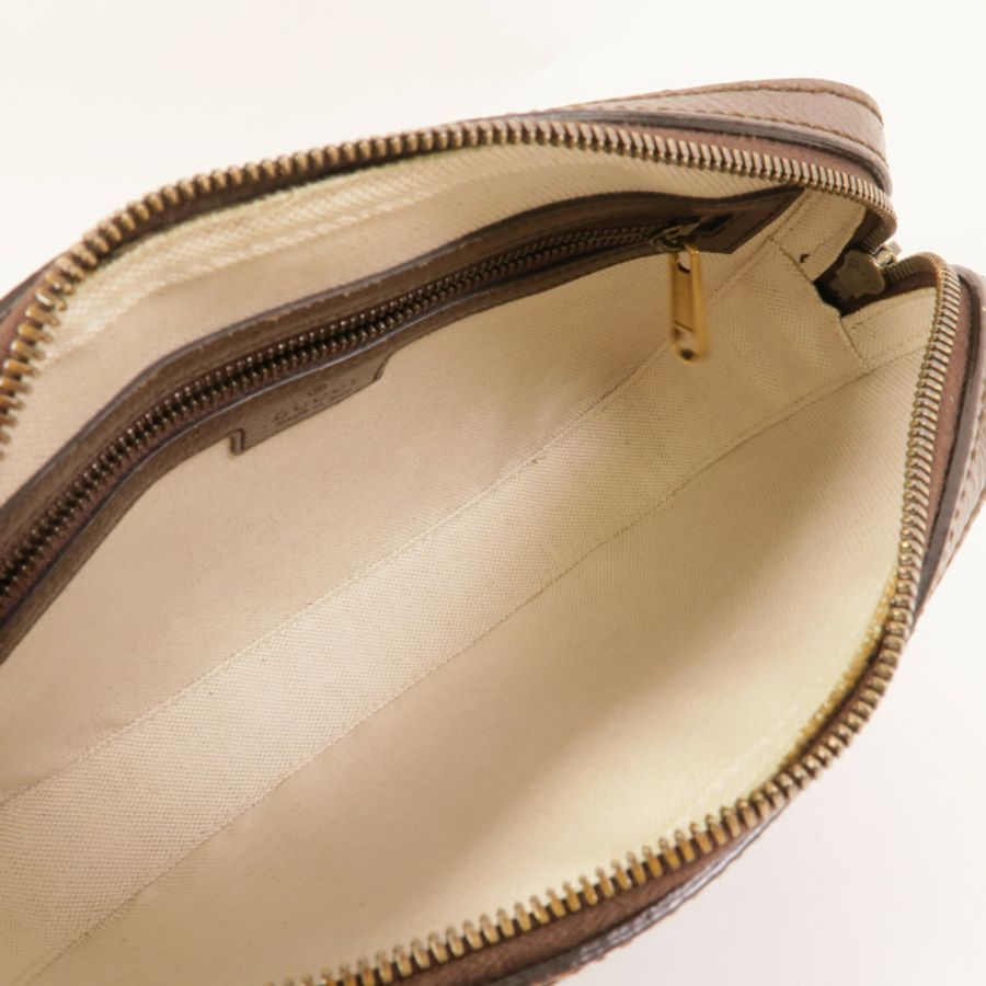 GUCCI 塗層帆布GG Ophidia Shoulder Bag肩背袋-4