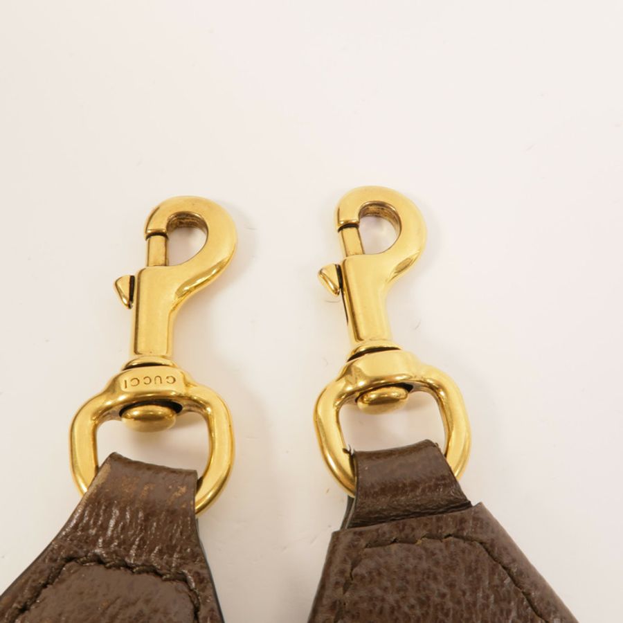 GUCCI 塗層帆布GG Ophidia Shoulder Bag肩背袋-6
