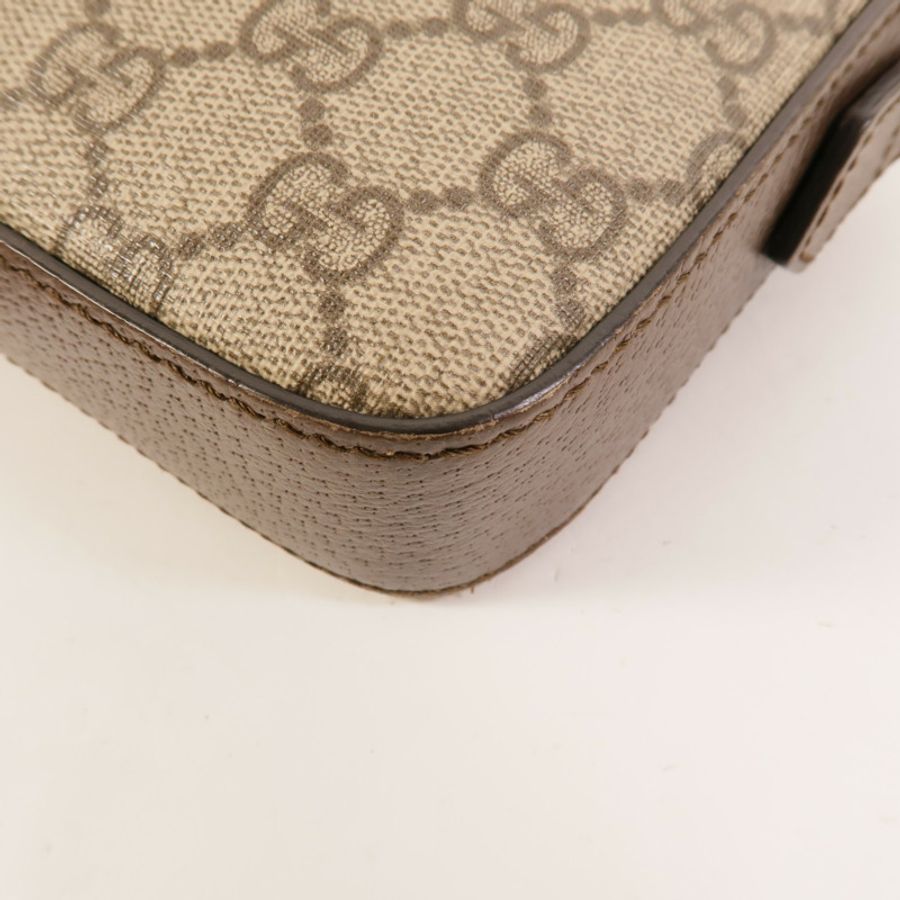 GUCCI 塗層帆布GG Ophidia Shoulder Bag肩背袋-15
