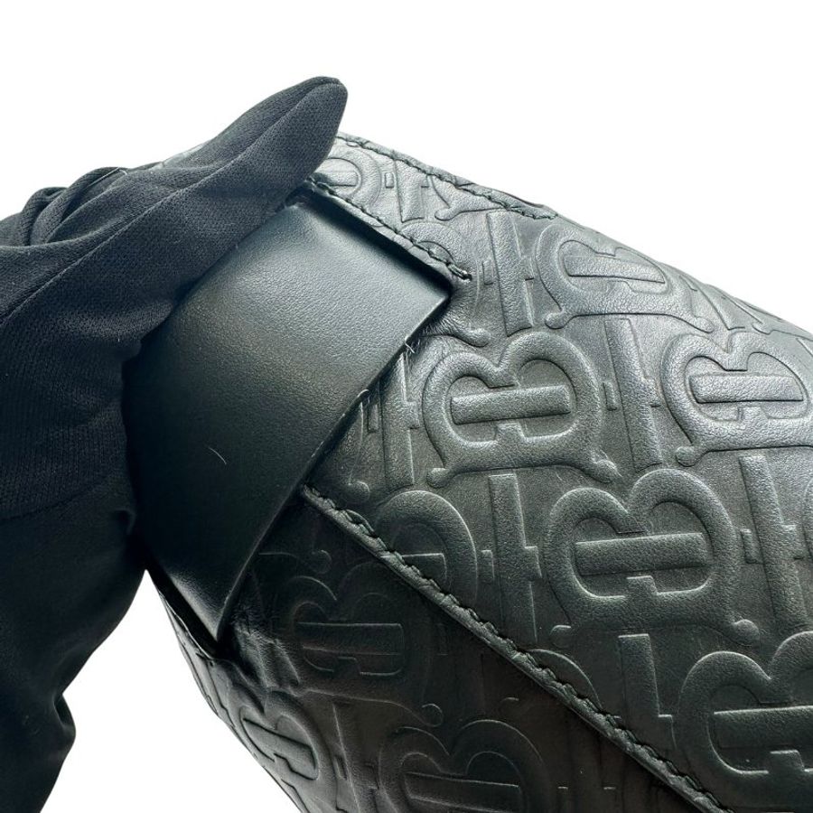 【美收精品】BURBERRY  深綠色手提包  C-595【隔月月中將轉賣至日本 上架期限30天】-5