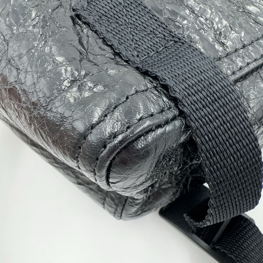 Balenciaga 黑色探險家小號郵差包（全配狀況超好！）-13