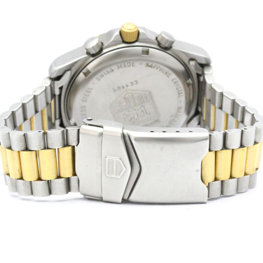 TAG HEUER 2000 專業計時碼錶鍍金鋼錶 CE1121-4