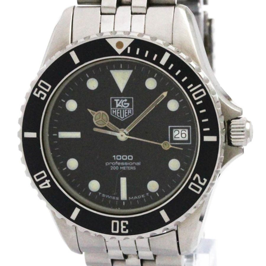 TAG HEUER 1000 不鏽鋼石英男士腕錶 980.013-0