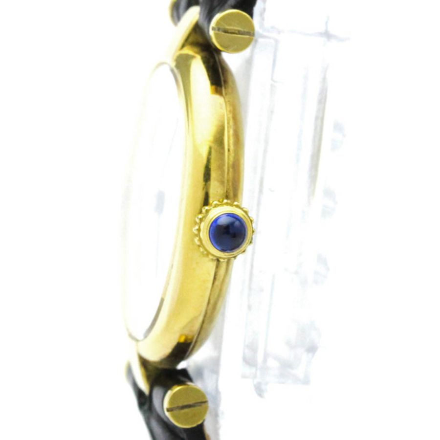 卡地亞 Must Vendome 鍍金石英女士腕錶 W1006554-3