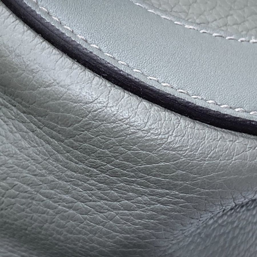 HERMES 愛馬仕 In-The-Loop 18 灰 金釦-10