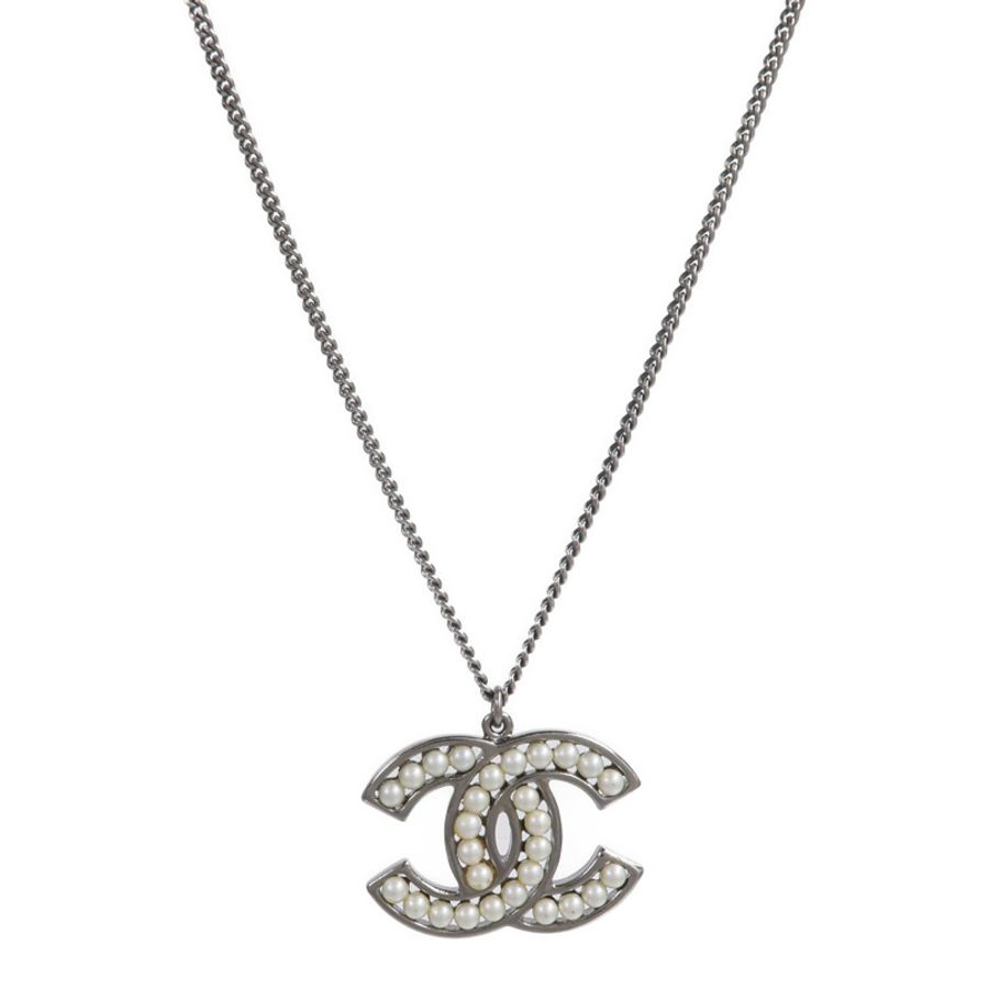 CHANEL 金屬Necklace項鍊-1