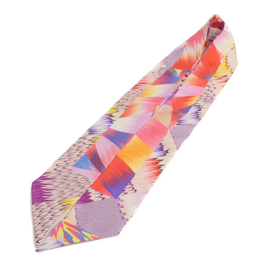 HERMES 絲質Marbie Silk Twilly絲巾-2