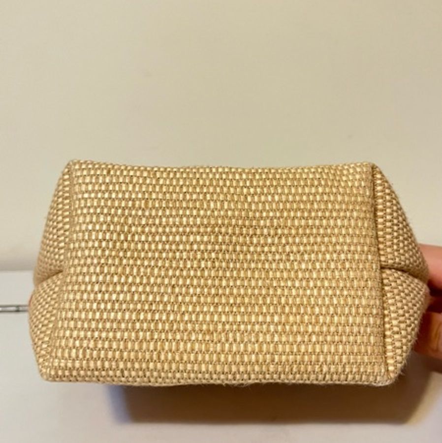 Longchamp LE PANIER PLIAGE系列編織刺繡兩用包-7
