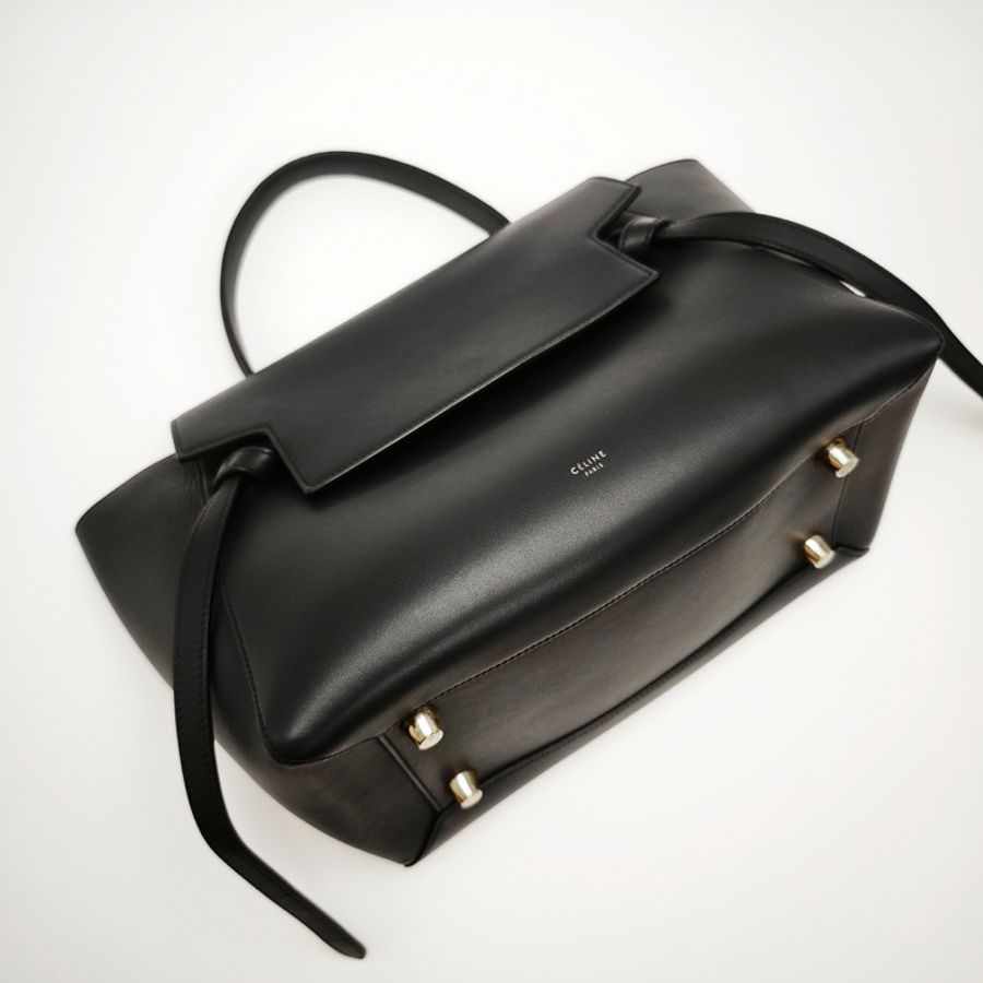 CELINE/賽琳Belt金扣鯰魚手提单肩斜挎包-5