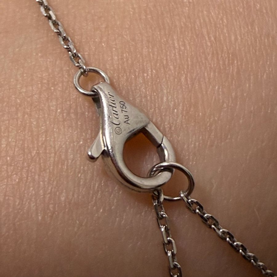 Cartier D'AMOUR手鏈 迷你款 白金-7