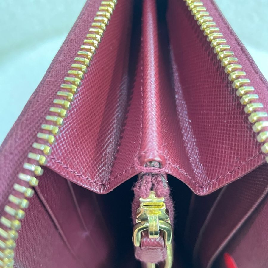 Prada/普拉達 長款錢包 紅色-37