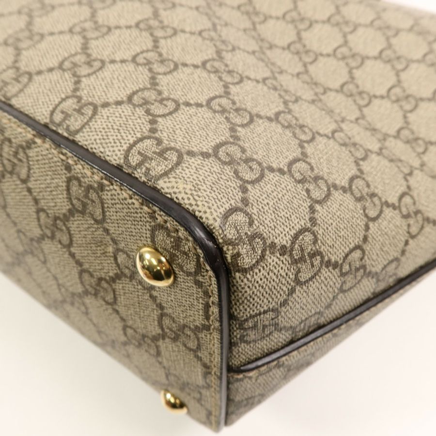 GUCCI 塗層帆布Tote Bag肩背袋-10