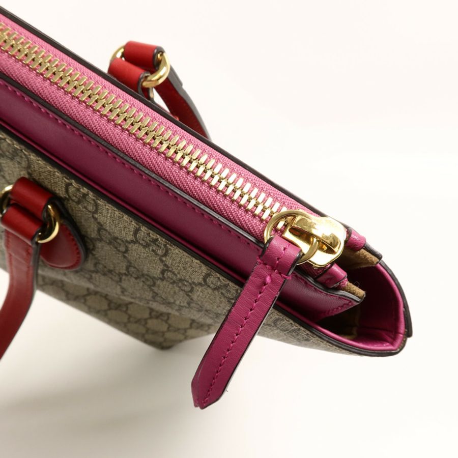 GUCCI 塗層帆布Tote Bag肩背袋-13