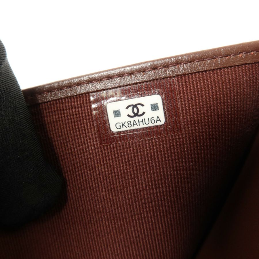 CHANEL 牛皮皮革Classic Small Flap Wallet錢包-8
