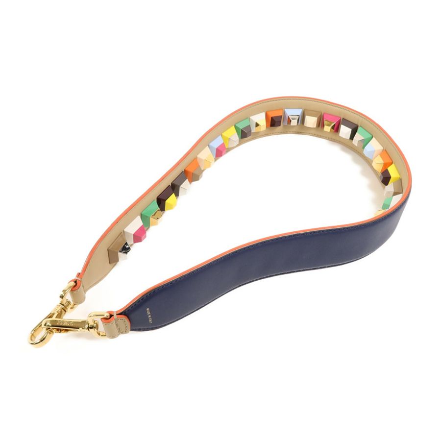 FENDI 牛皮皮革Strap You Strap肩背帶-1