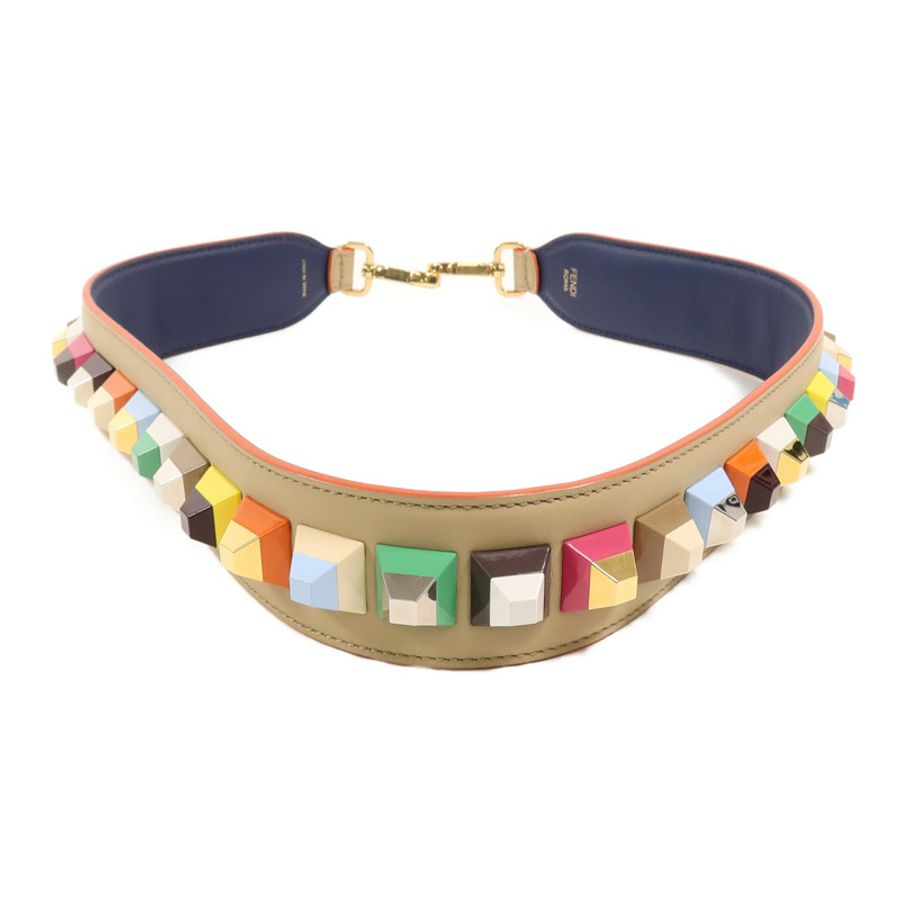 FENDI 牛皮皮革Strap You Strap肩背帶-3