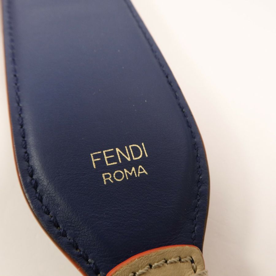 FENDI 牛皮皮革Strap You Strap肩背帶-7