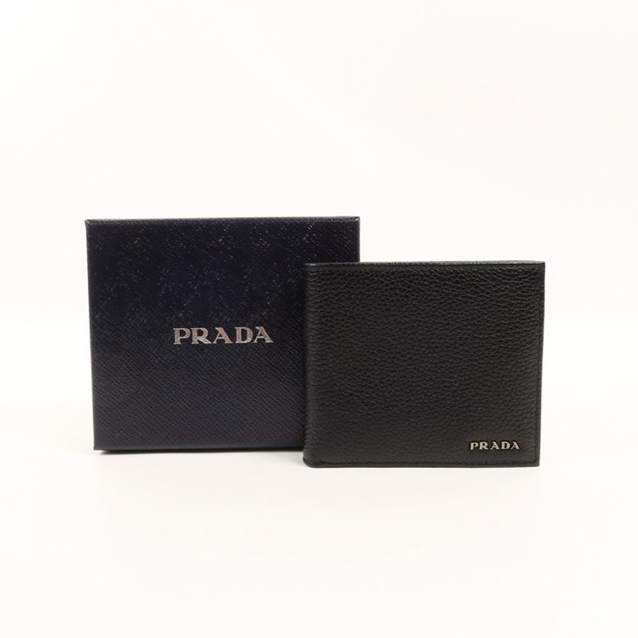 PRADA 牛皮皮革Wallet錢包-10