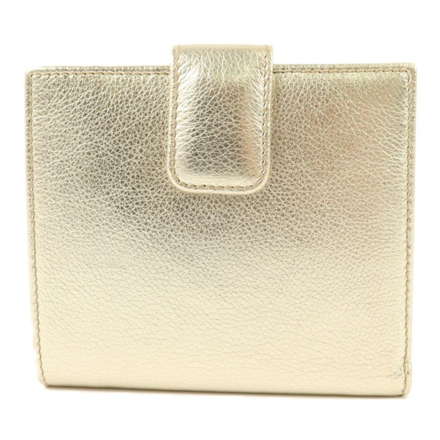 GUCCI 牛皮皮革Interlocking G W Hook Wallet錢包-1