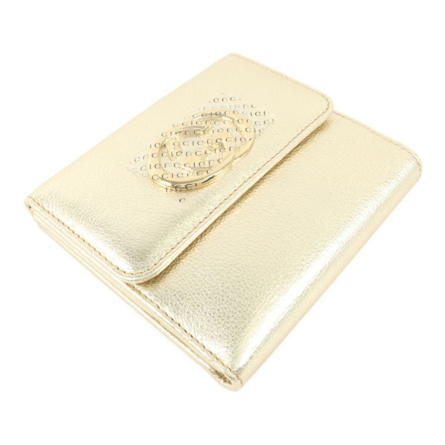GUCCI 牛皮皮革Interlocking G W Hook Wallet錢包-2