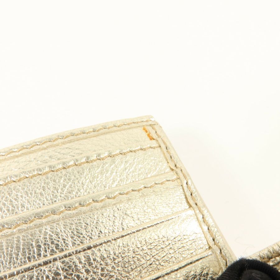 GUCCI 牛皮皮革Interlocking G W Hook Wallet錢包-17