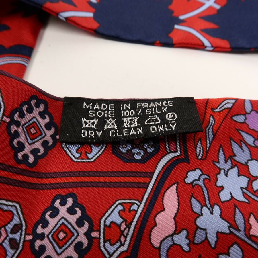 HERMES 絲質Twilly絲巾-6