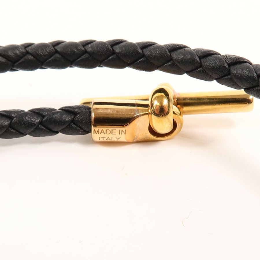 HERMES Swift皮革Glenan Double Tour Bracelet手帶Noir-8