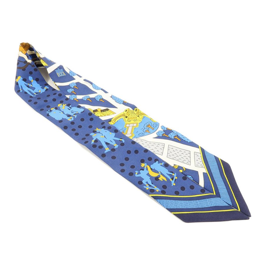 HERMES 絲質Twilly絲巾-3