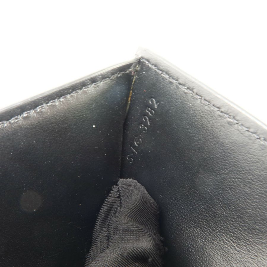 CELINE 牛皮皮革Triomphe Compact Wallet錢包-8