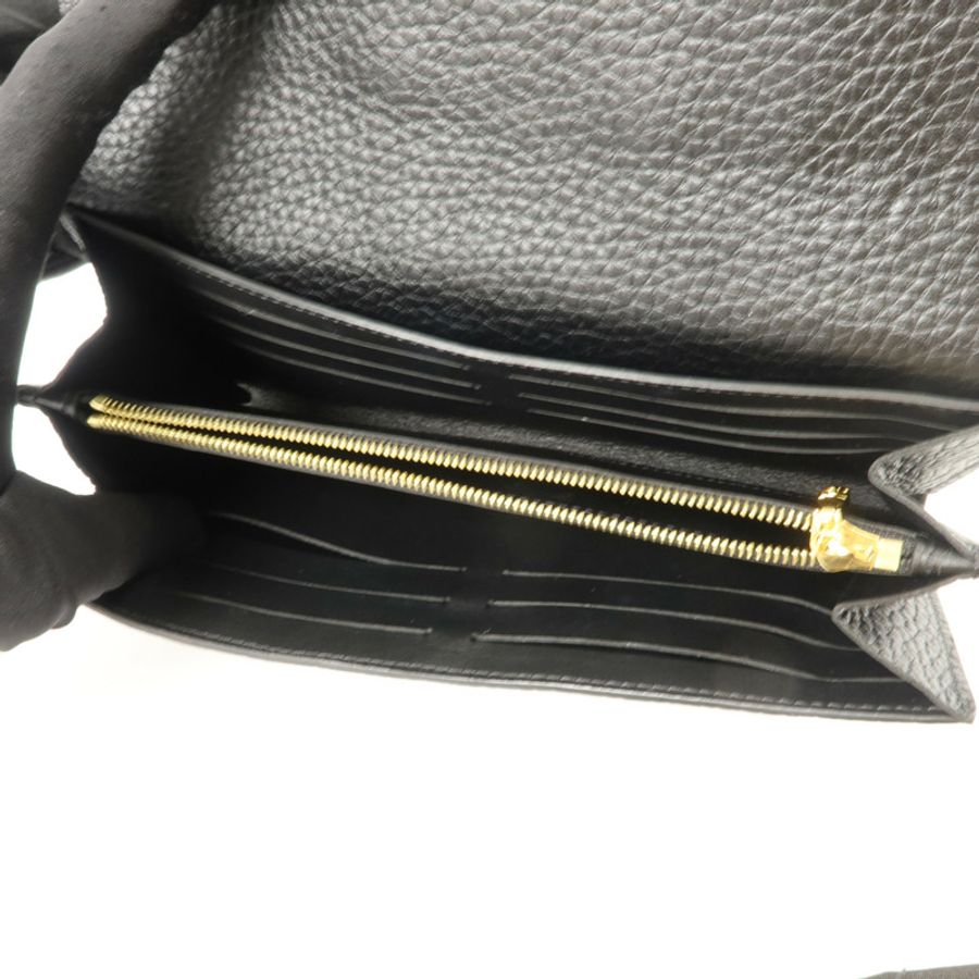 LOUIS VUITTON Taurillon Studded Soi Capucines Wallet長錢包-4