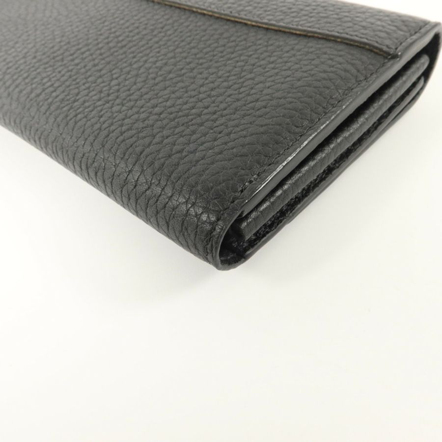 LOUIS VUITTON Taurillon Studded Soi Capucines Wallet長錢包-11