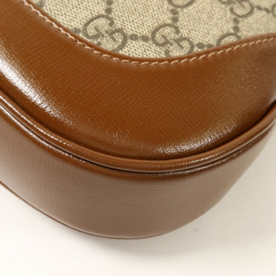 GUCCI 塗層帆布Jackie 1961 Small手挽肩背兩用袋-15