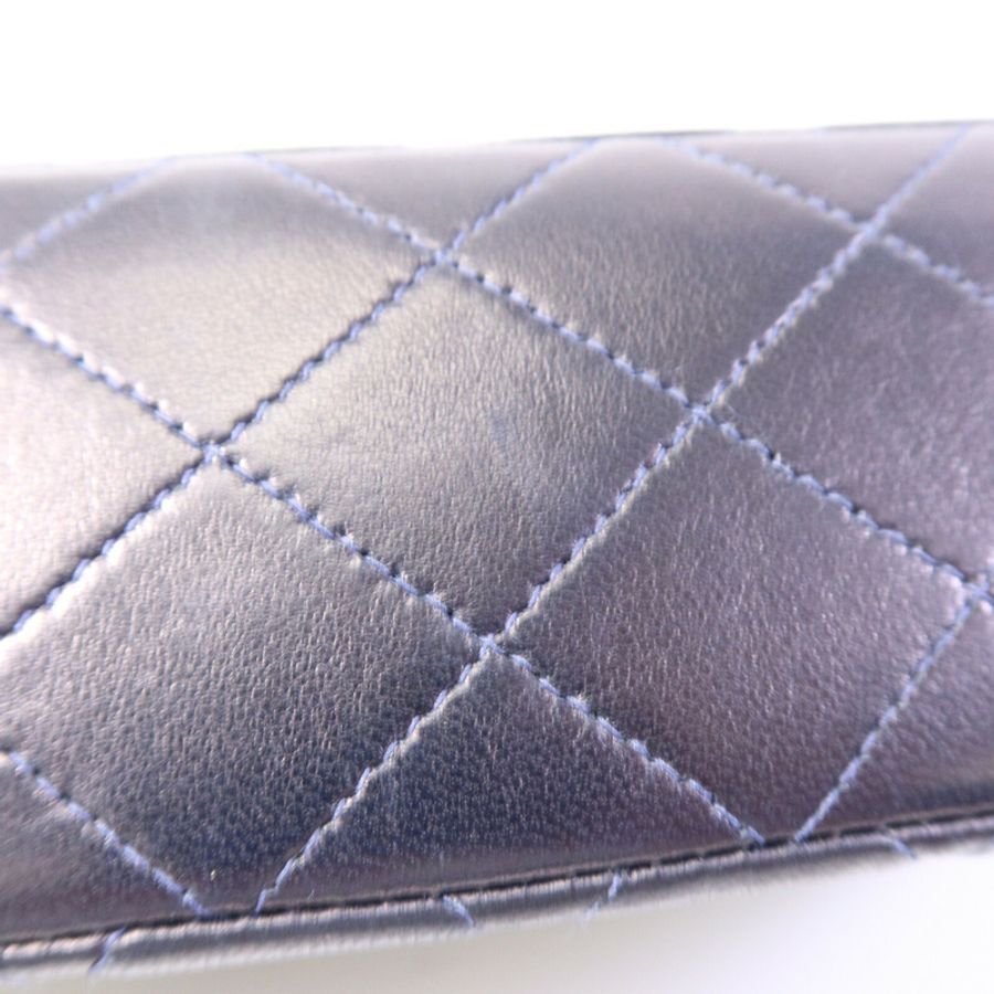 CHANEL 羊皮皮革Vintage Classic Flap鏈帶肩背袋-14