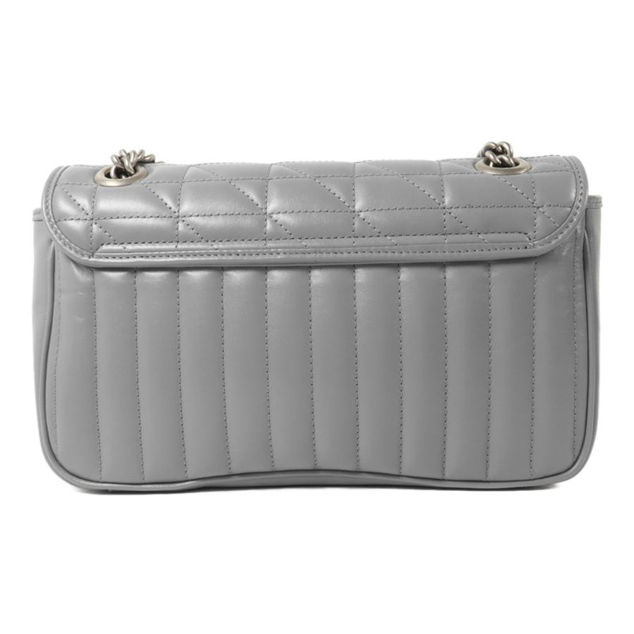 GUCCI 牛皮皮革GG Marmont Shoulder Bag鏈帶肩背袋-1