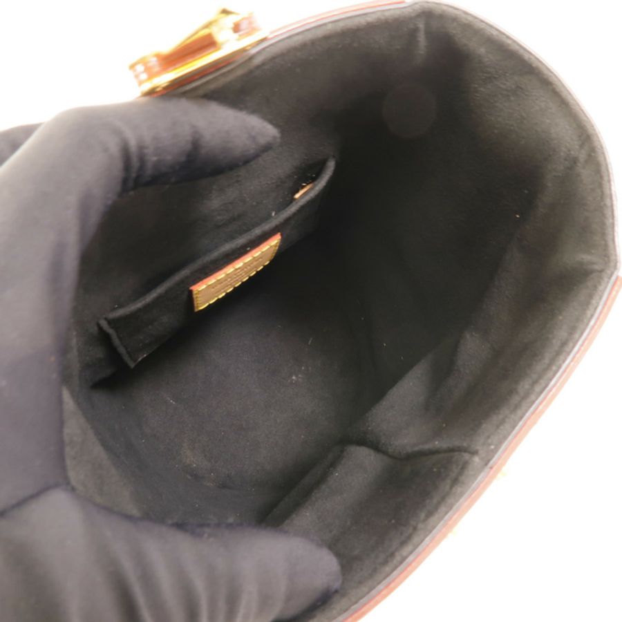 LOUIS VUITTON Monogram Duffle金扣手挽肩背兩用袋棕色-4