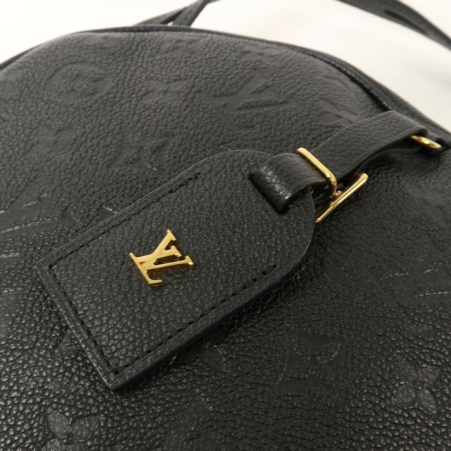 LOUIS VUITTON Monogram Empreinte Boite Chapeau Souple MM肩背袋-13