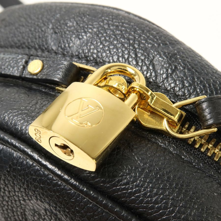LOUIS VUITTON Monogram Empreinte Boite Chapeau Souple MM肩背袋-15