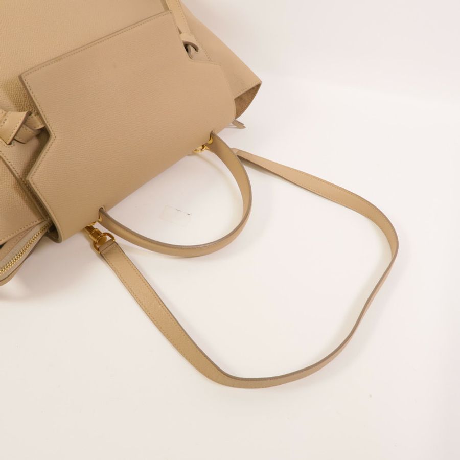 CELINE 牛皮皮革Mini Belt Bag手挽肩背兩用袋-5